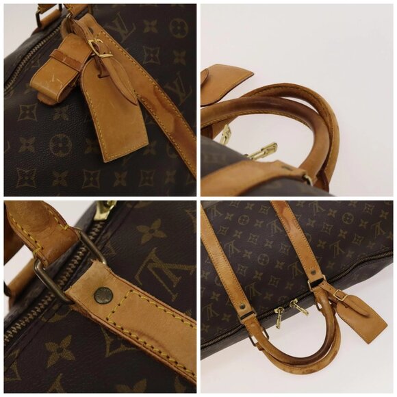 LOUIS VUITTON Monogram Keepall 50 Boston Bag M41426 LV Auth 118549 - Picture 15 of 16